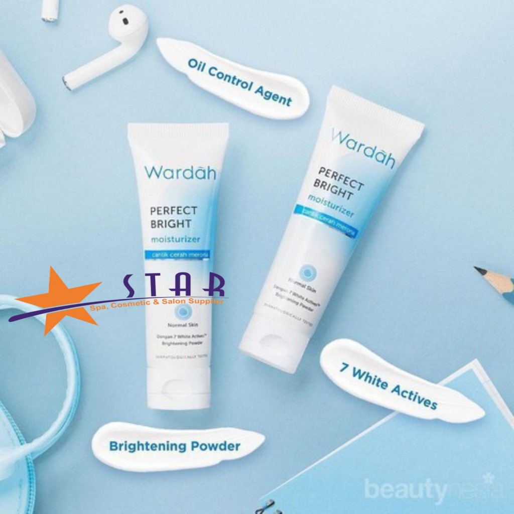 STAR WARDAH PERFECT BRIGHT MOISTURIZER FOR NORMAL SKIN Shopee Indonesia