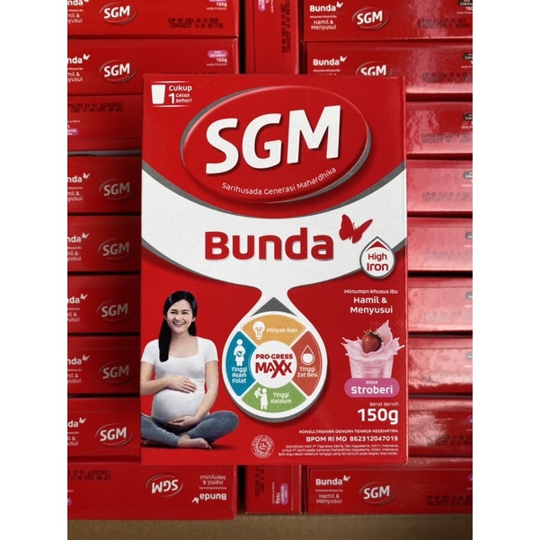 RK Susu SGM Bunda Hamil 150gr Susu ibu Hamil Dan Menyusui