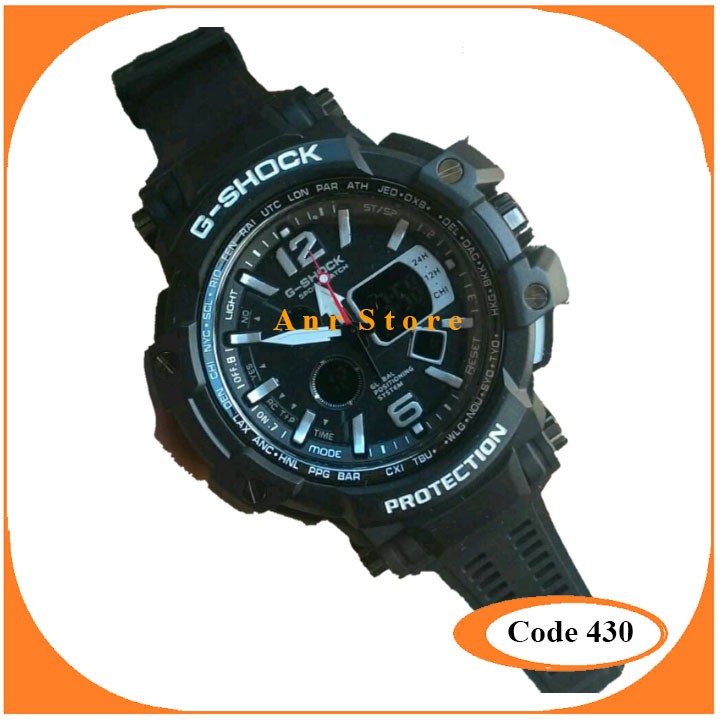 Tali Jam Casio G-Shock GPW-1000 Rubber Strap Jam Tangan GShock GPW1000 GPW 1000