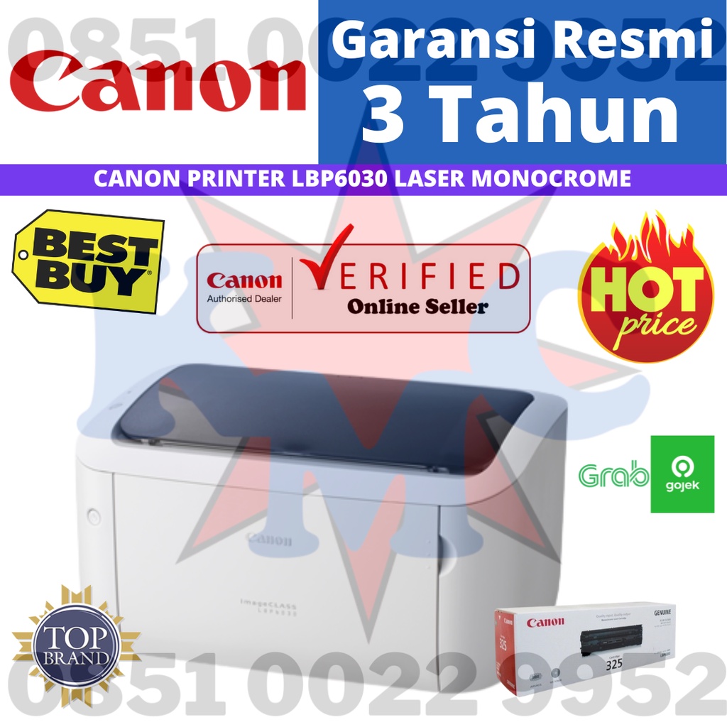 Canon Printer Laser BEAM LBP-6030 LBP6030 LBP 6030 RESMI