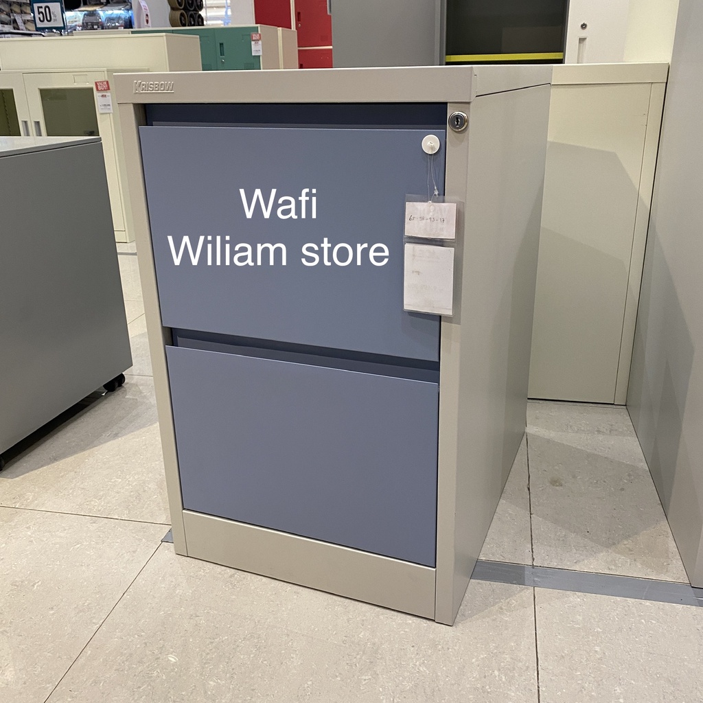 Krisbow Lemari Arsip kantor Filing Cabinet Besi 2 Susun 2 Laci