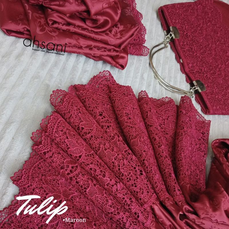 mukena sutra/ mukena marun / mukena ahsani