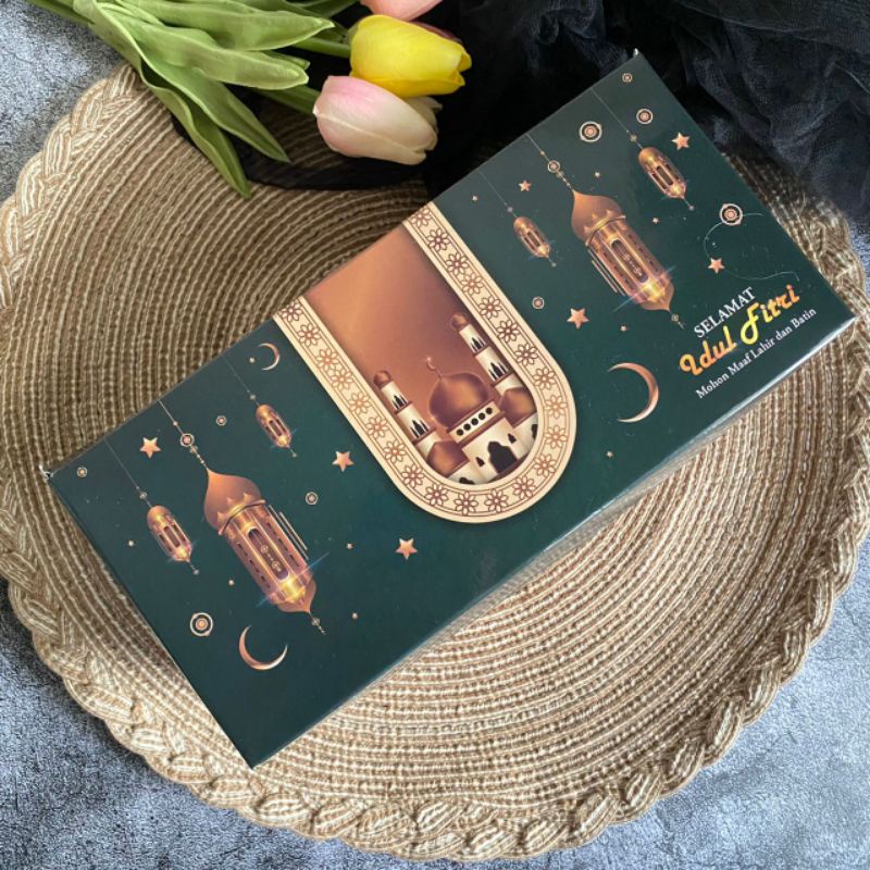

5pcs Dus cake box packaging kotak hampers dus kue lebaran 25x12x8cm 07