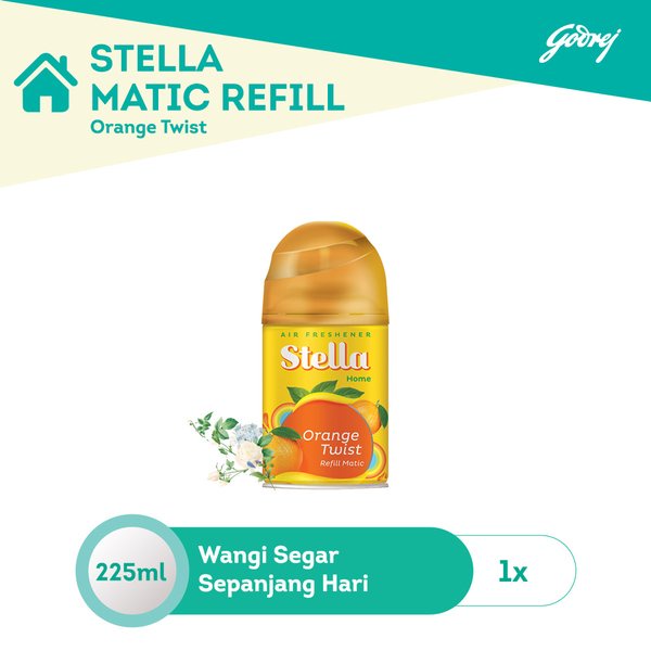 STELLA MATIC REFILL PENGHARUM RUANGAN 225ml