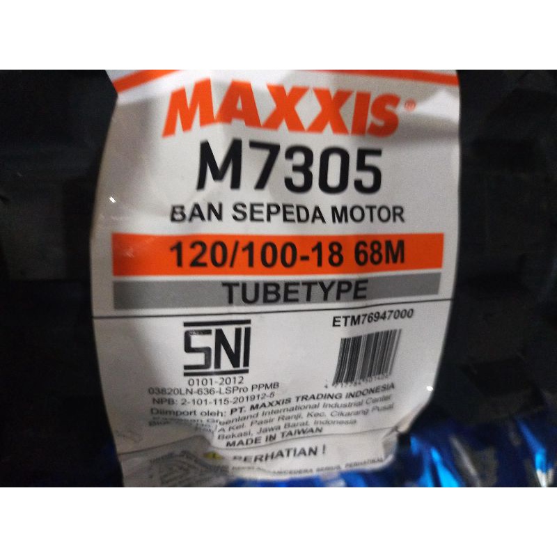 MAXXIS BAN TRAIL 120/100-18  M7305 DGX01 120/90-18 CROSS OFFROAD