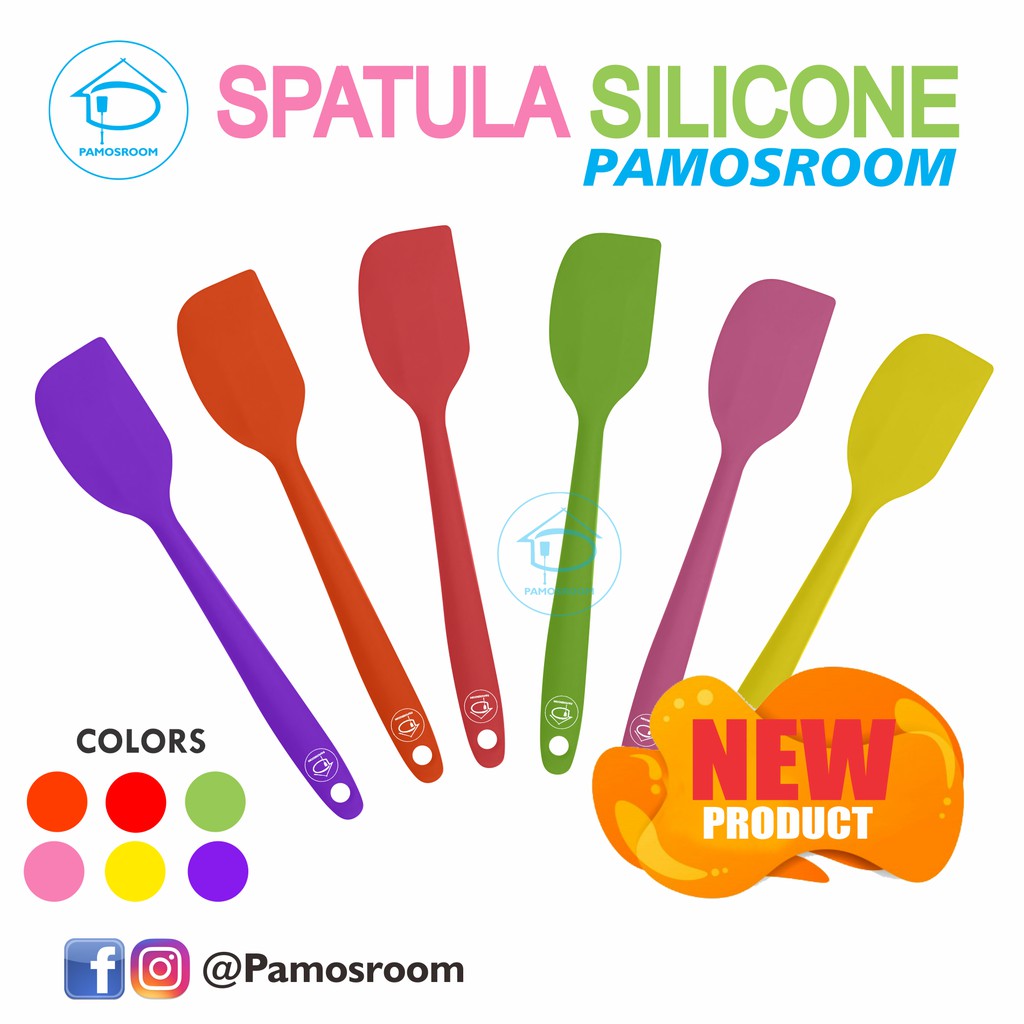 Pamosroom Scraper Silicone Spatula Silikon Besar Tahan Panas 27cm
ORIGINAL BPA FREE FOOD GRADE