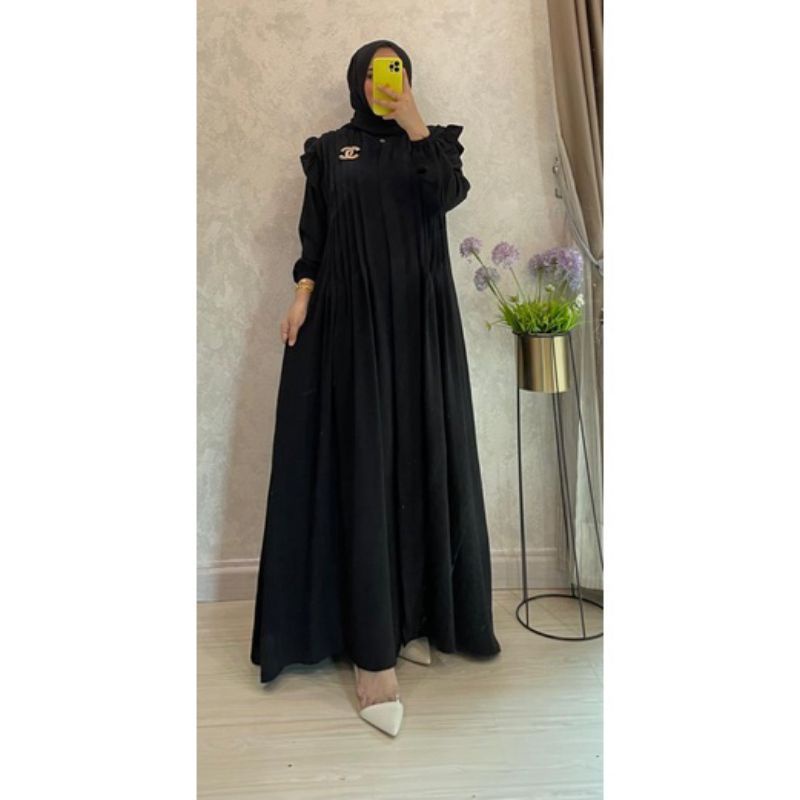 NEW GAMIS CRINKLE PREMIUM MOLA DRESS