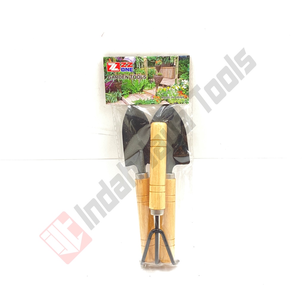 ZZ ONE 3255 Garden Tool Set 3 Pcs Alat Berkebun Kebun Taman Sekop Mini