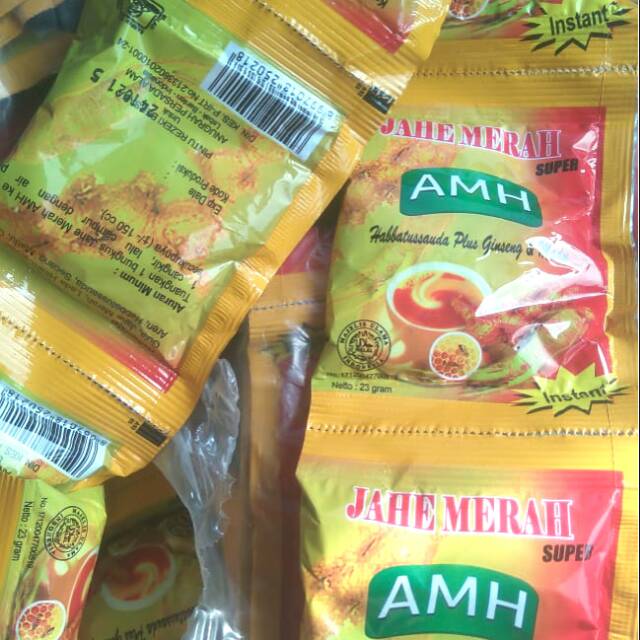 

Jahe merah Renceng 12 Sachet