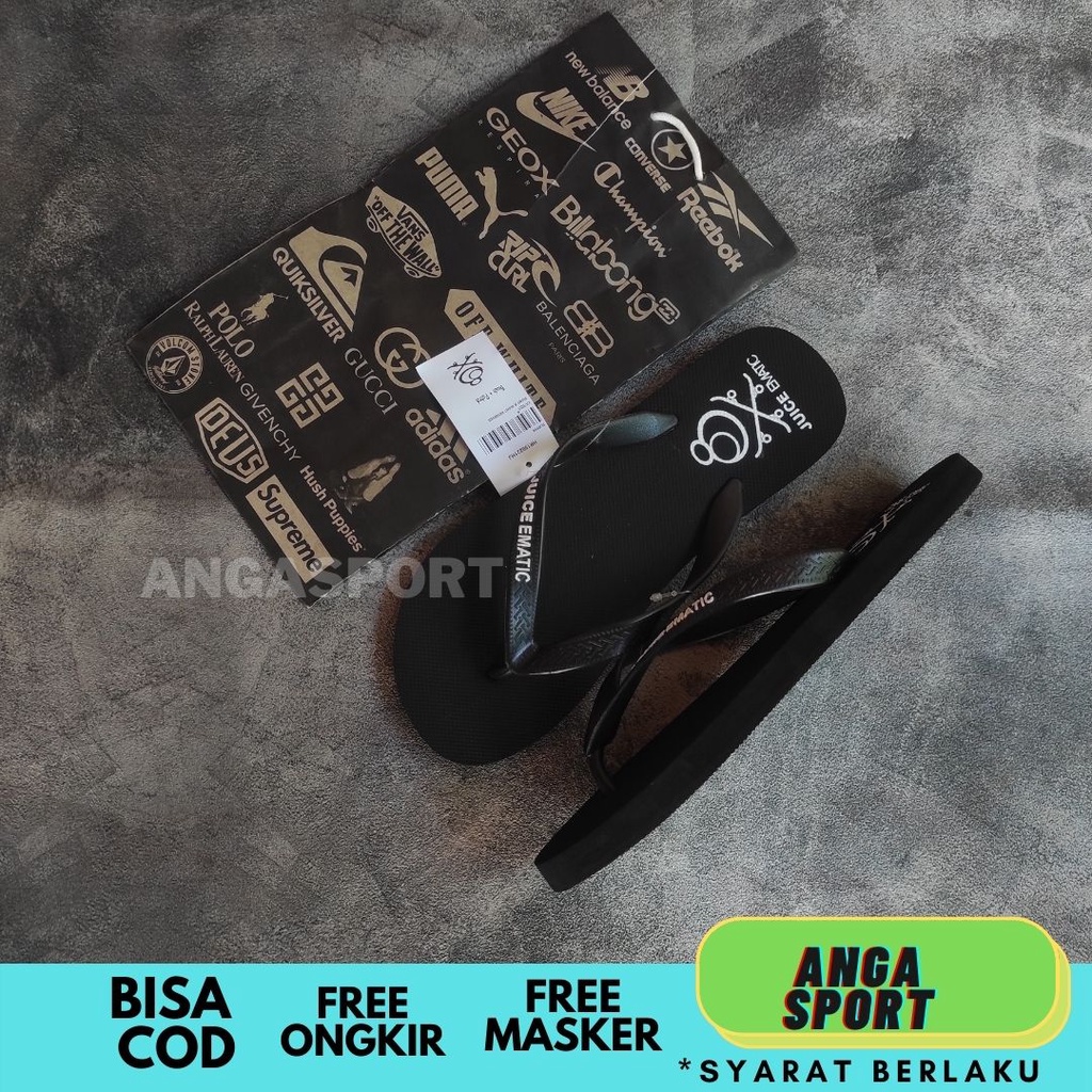 SANDAL JEPIT PRIA JUICE EMATIC PREMIUM / SENDAL SURFING REMAJA / SANDAL PANTAI KEREN / SANDAL JEPIT KASUAL / SANDAL JEPIT DISTRO COWOK