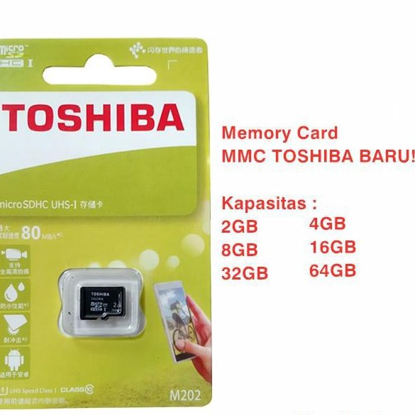 MICRO SD TOSHIBA 4 GIGA