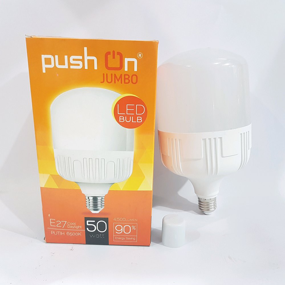 Lampu led push on jumbo 50W 50 Watt body besar jumbo super terang 50W 50W LED BULB 50Watt