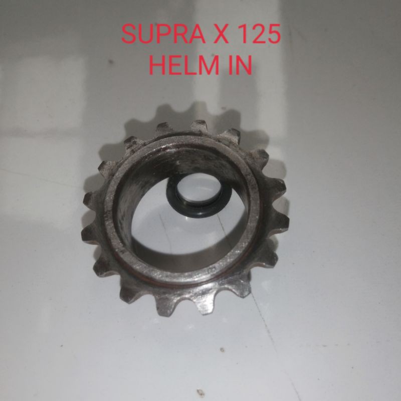Gigi sentrik gear sentrik supra x 125 helm in.gigi sentrik kruk as supra x 125 helm in