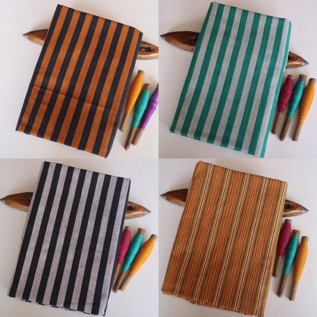 Kain lurik tenun batik solo