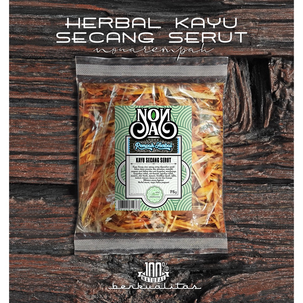 

Kayu Secang Serut 75 Gram | Kayu Sepang | Herbal Organic | Hangatkan Tubuh | Stamina | Usir Kantuk