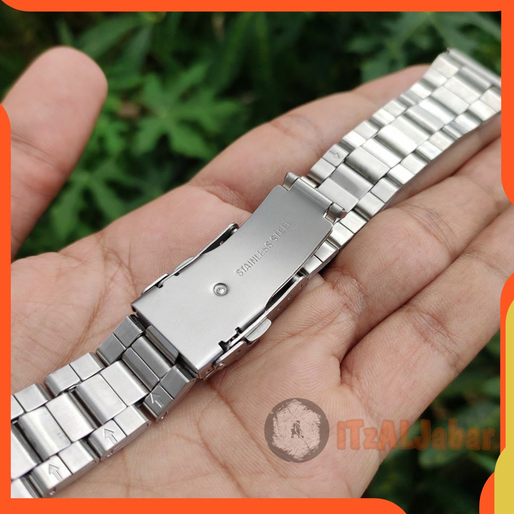 Tali jam tangan Rantai 20 mm 22 mm 24 mm Stainless steel strap B3032