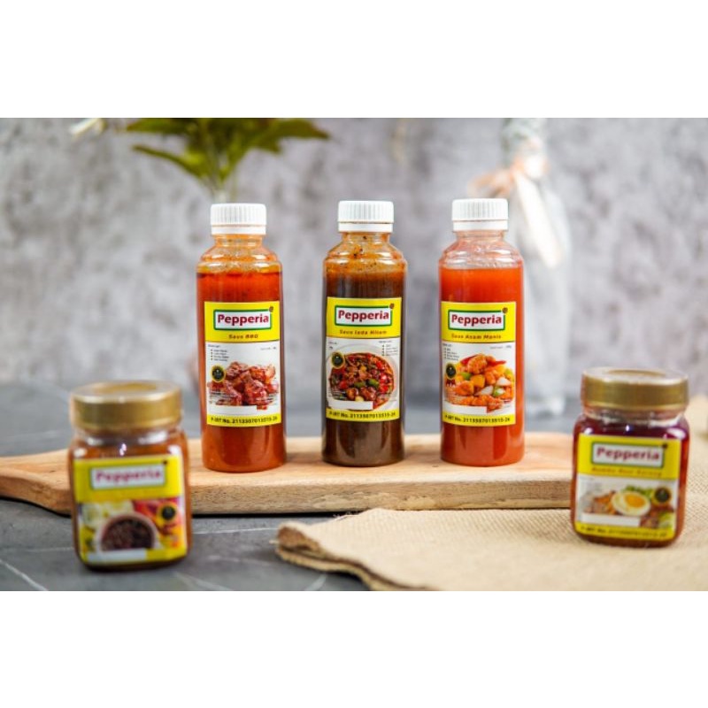 

Bumbu Pepperia praktis netto 260gr