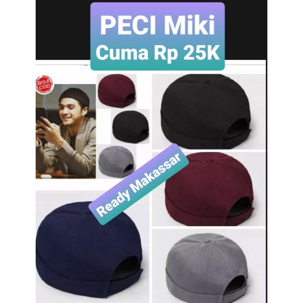 peci Miki UAS keren pria dewasa terbaru