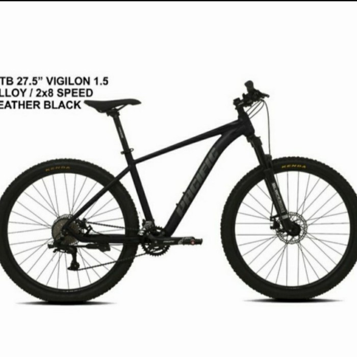 PACIFIC VIGILON 1.5 SEPEDA GUNUNG MTB ALLOY - BLACK, 26