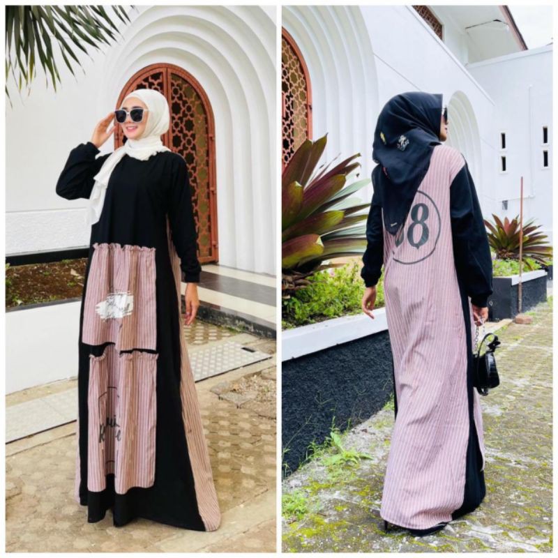 Gamis Dress Abaya Aleeya by RAN 88 Original