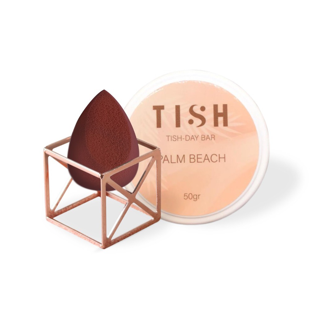 

Tish Delight Set 01 Makeup Sponge Holder Soap