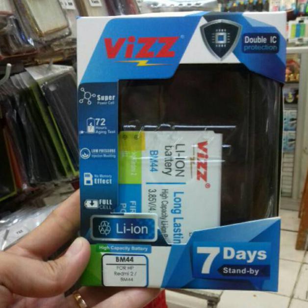 Baterai VIZZ Xiaomi Redmi 2S / BM44 / Baterai Double  Power Xiaomi Redmi 2S