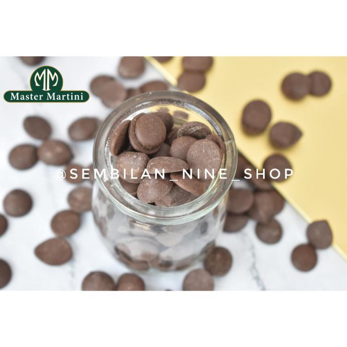 

(BAYAR DI TEMPAT) Master Martini ARIBA 54% Dark Chocolate Couverture 1 kg Coin Kancing