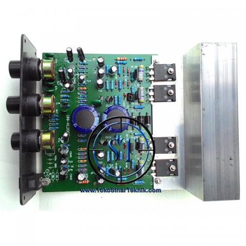 Kit Aktif Kl-2000 3Pot+Reg Tip2955 2500W Pmpo Kl2000 Tip 2955 3055 Sitekni88 Juara