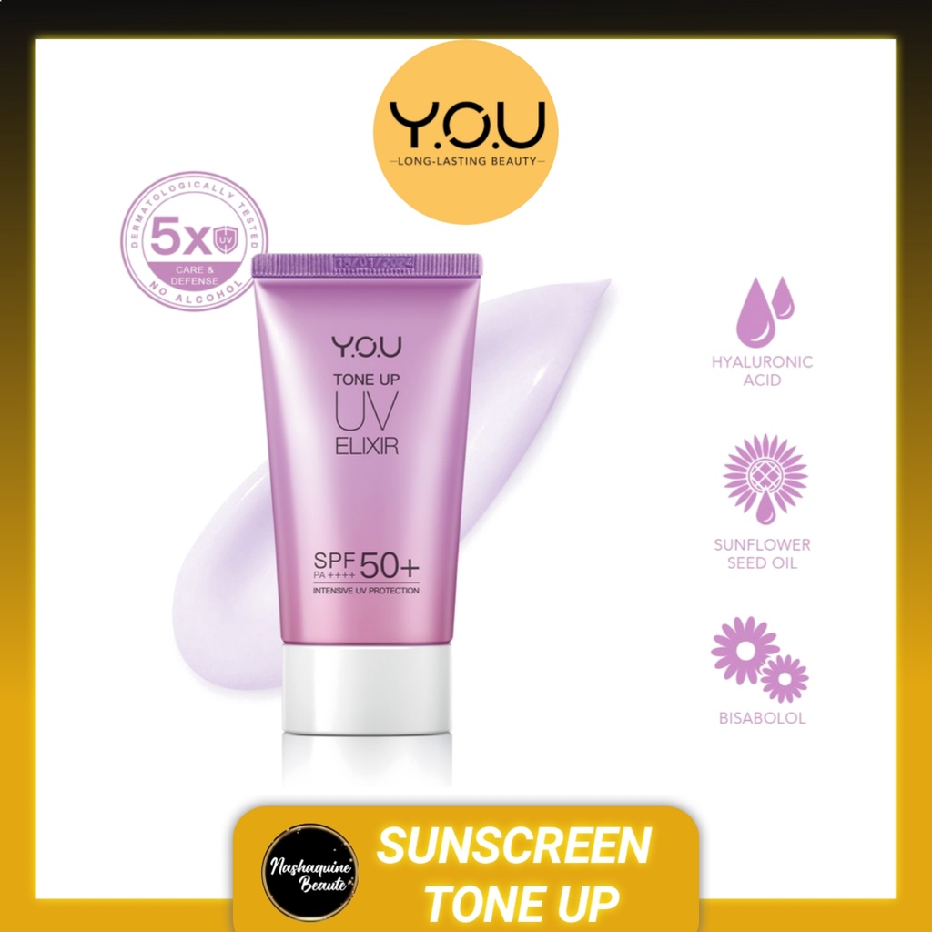 YOU Tone Up Elixir Sunscreen SPF 50+ PA++++ 40ml