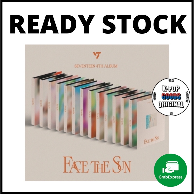 READY STOCK SEVENTEEN - VOL.4 [FACE THE SUN]  [ALBUM SEALED]