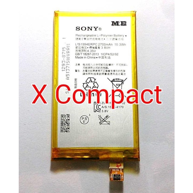 Baterai - Sony Xperia X Compact - F5321 - So-02J - Docomo