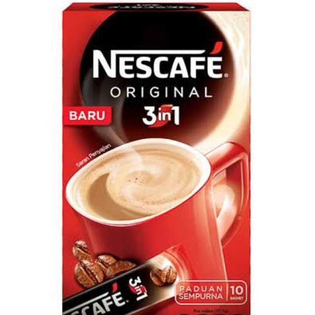 

NESCAFE ORIGINAL 3in1 ORIGINAL ISI 10