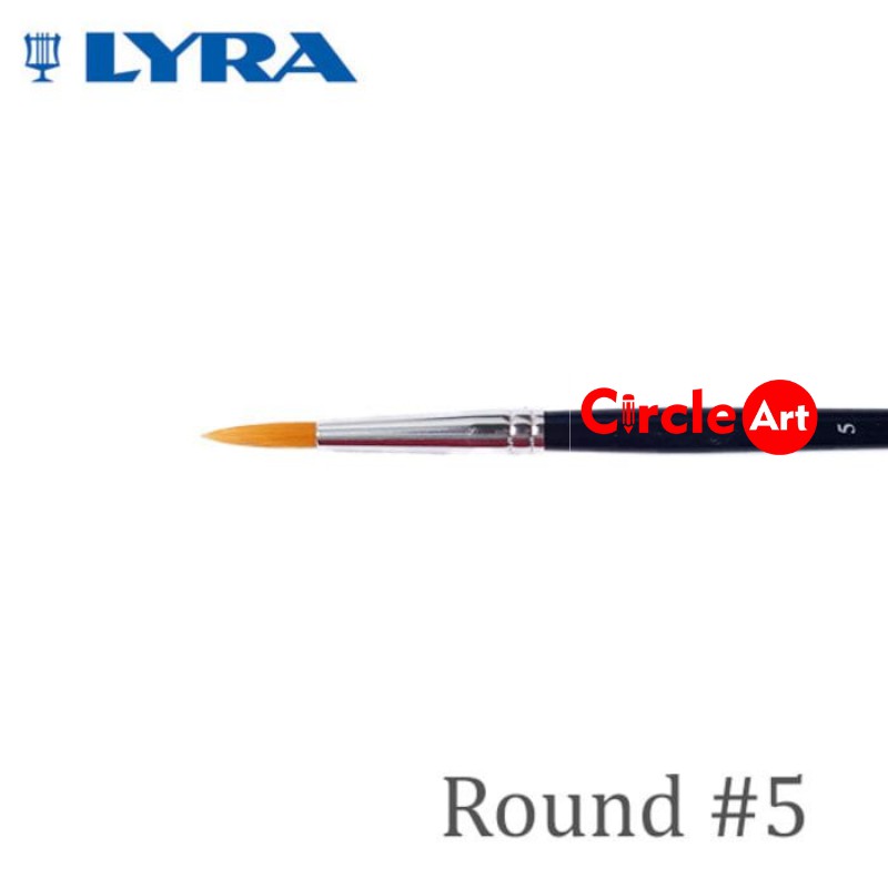 

Kuas Lyra Bulat 05 - Lyra Art Brush Round No.05 -Kuas Lukis Lyra -Lyra Taklon Art Brush Round No. 05