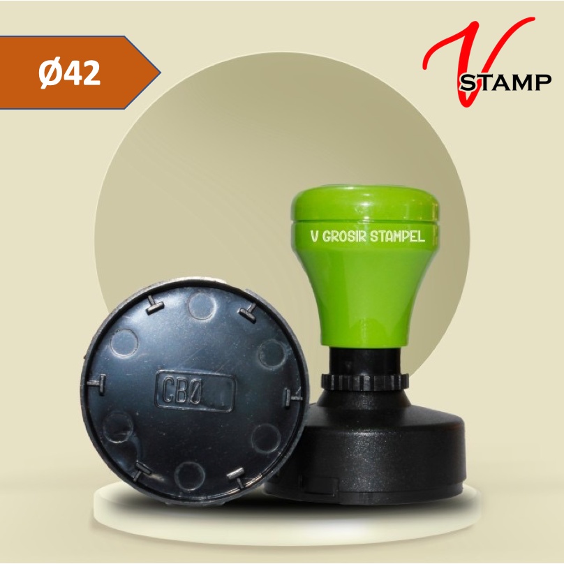 

Gagang Stempel Warna Diameter 42 mm / Grosir Bahan Stempel Flash Bulat CB D 4,2 CM / Gagang Stempel Warna Murah