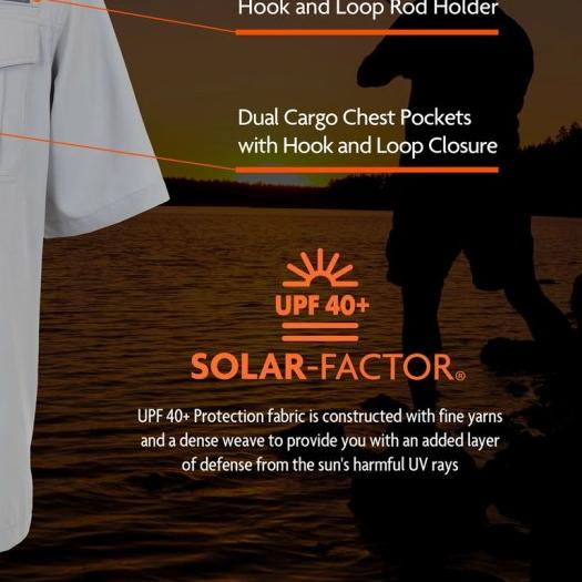 ⅍ Kemeja Habit Outdoor Tangan pendek Pria Dewasa - Salem, XL ➵