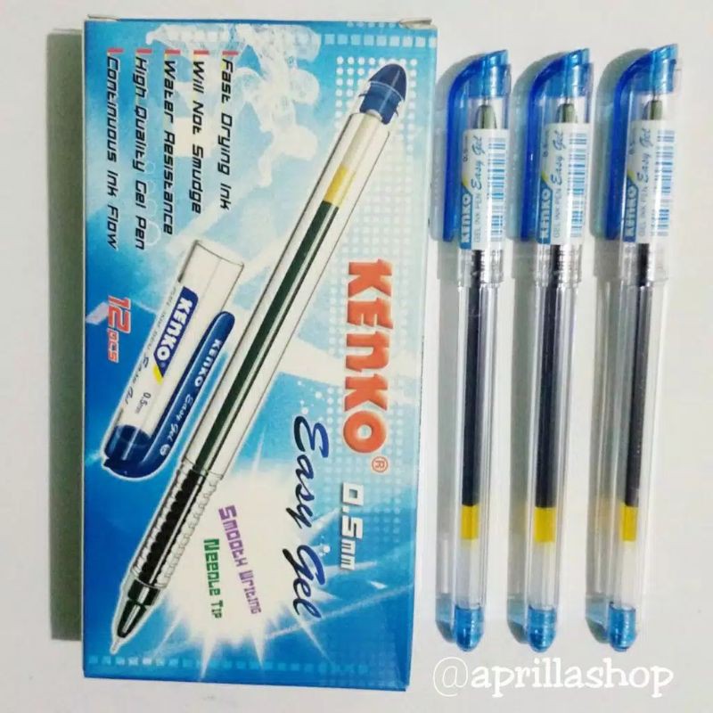 Lumaatelier54 Pulpen Kenko Easy Gel 0.5/Pulpen Tinta Kenko Easy Gel O.5 Mm