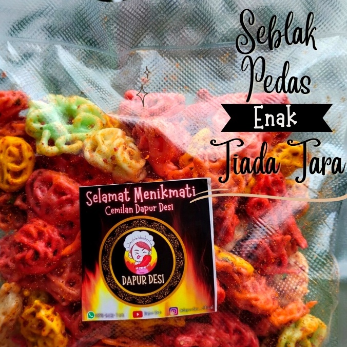 

Seblak Kerupuk Bunga | Seblak Kering | Seblak Viral | Ukuran 250gram