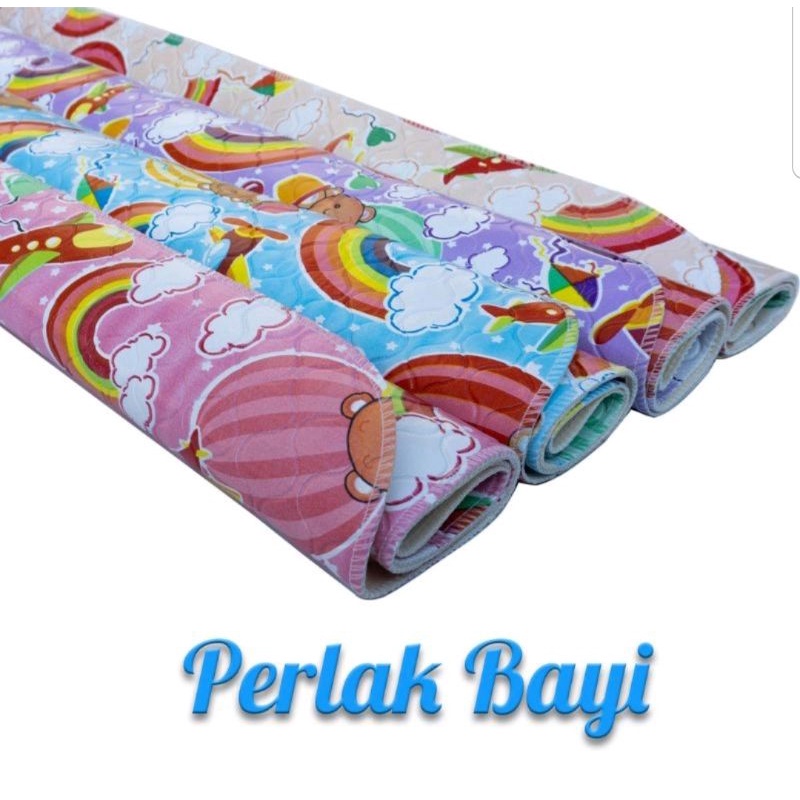 Perlak Bayi Water Proof / Perlak Alas Ompol Bayi - Mattress Protector Bahan PVC (1 Pcs)