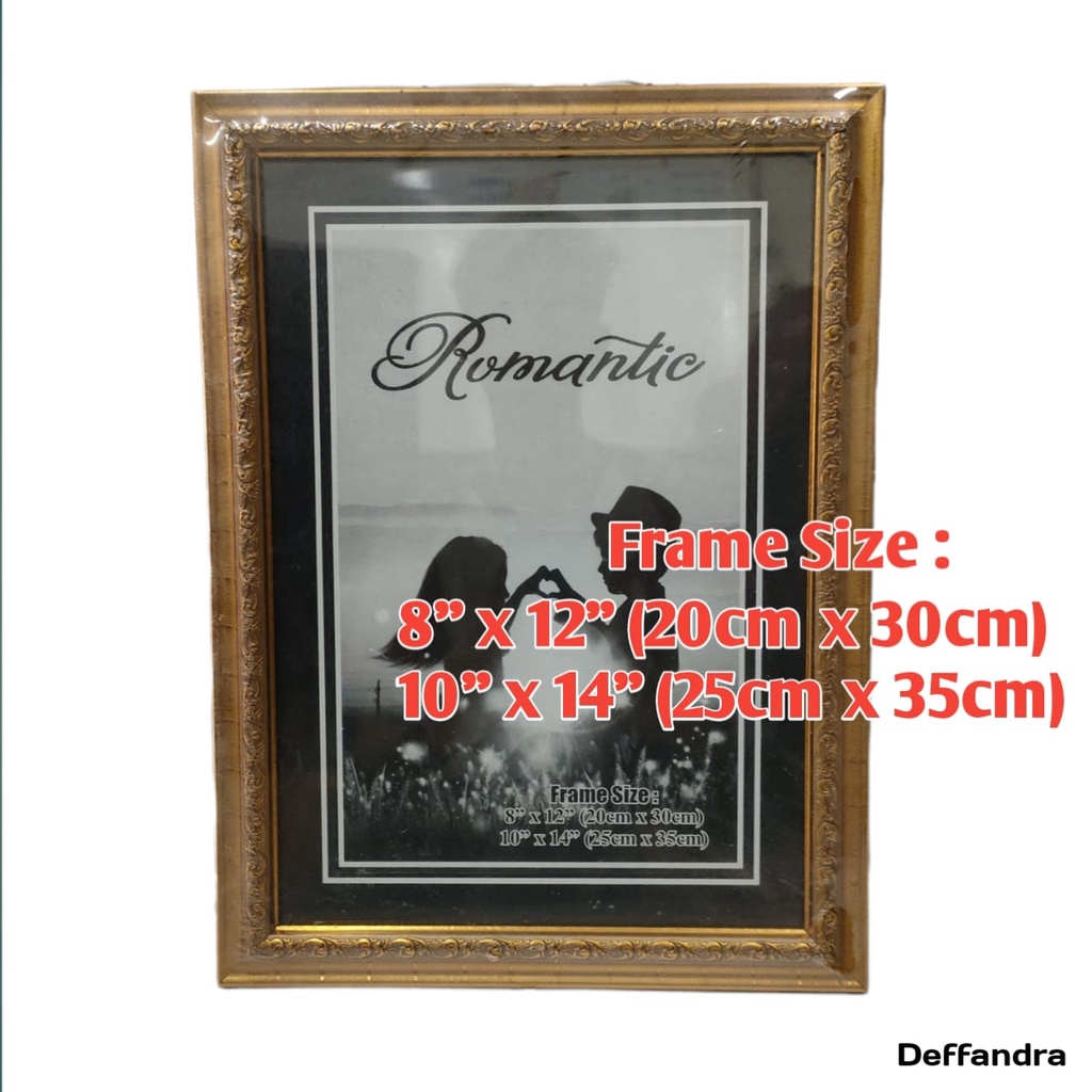 Bingkai Foto Frame 10" x 14" (25cm x 35cm) Frame Foto A4 Plus, Pigura Foto, Bingkai Foto A4 Plus (25