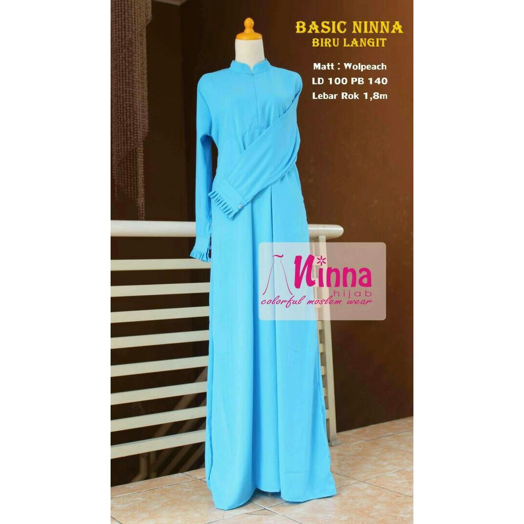 GAMIS WOLFIS BIRU LANGIT