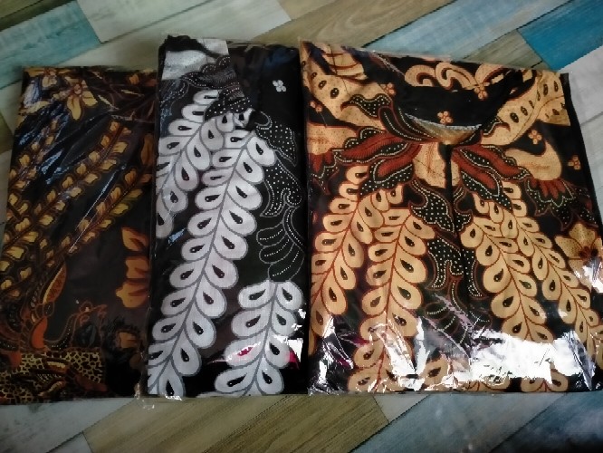 Gamis Batik Sania Ruffel Ii Gamis Batik Pekalongan