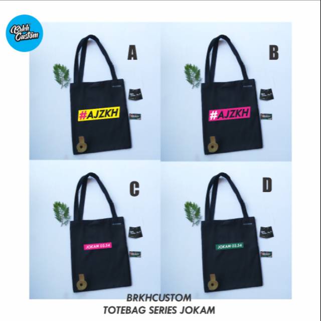 Totebag series  jokam / persinas terlaris