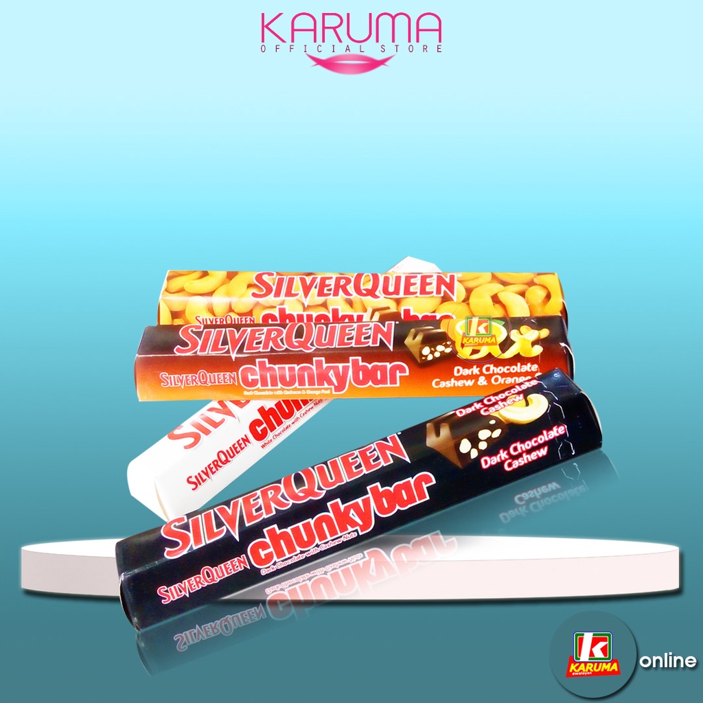 Silver Queen Chocolate Chunky Bar | Silver Queen Chunky Bar 95 gr Packing Aman