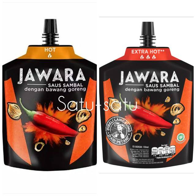 Jawara Saus Sambal Pouch 120ml Shopee Indonesia