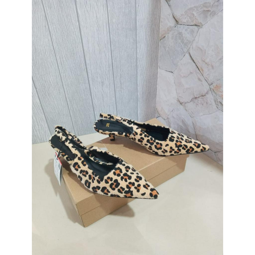 ZR 1933 Leopard suede Heels