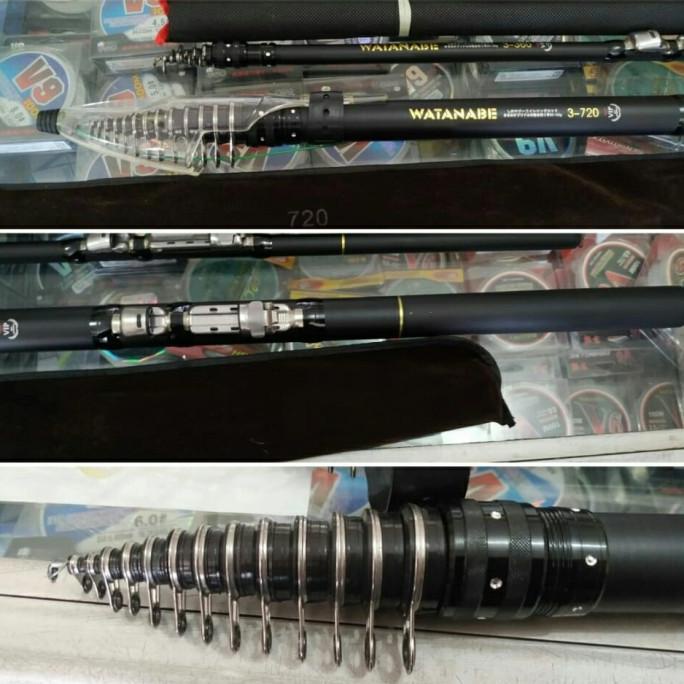 Joran Tegek Kolong Full Carbon Murni Bisa Di Zoom Watanabe Import Jpg