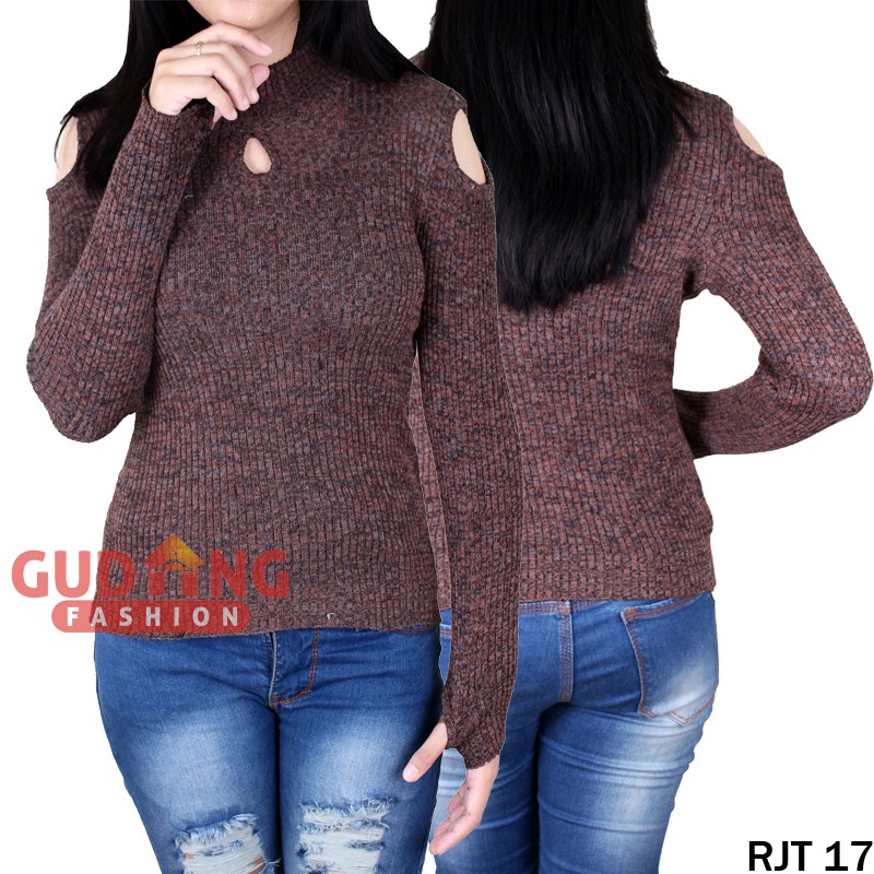 Sweater Wanita Kasual Trendy RJT 17