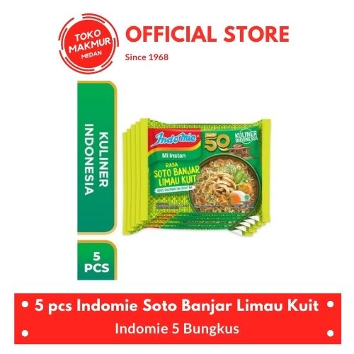 5 PCS INDOMIE SOTO BANJAR LIMAU KUIT