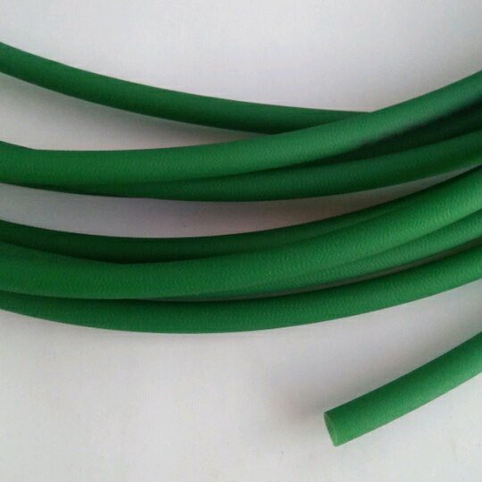 Polyurethane Conveyor belts PU round Belt / PU Oring 12mm Green Kasar