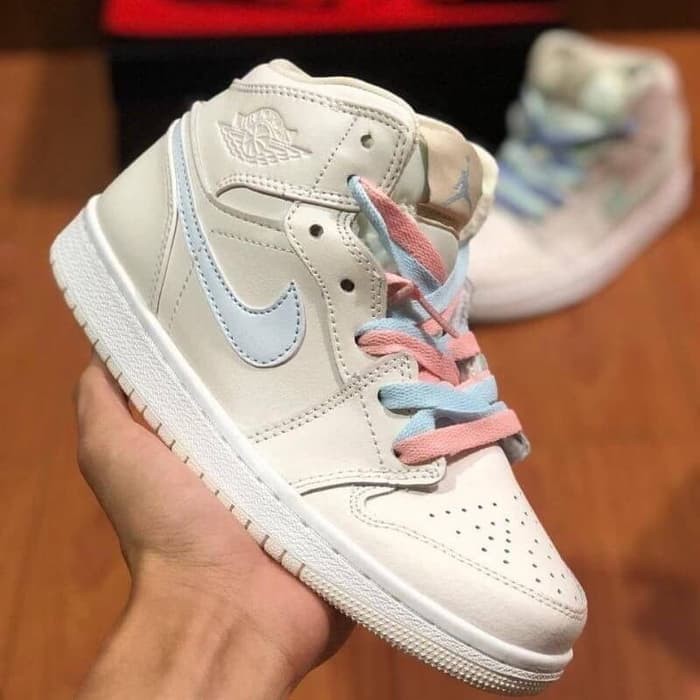 air jordan 1 mid multicolor swoosh phantom